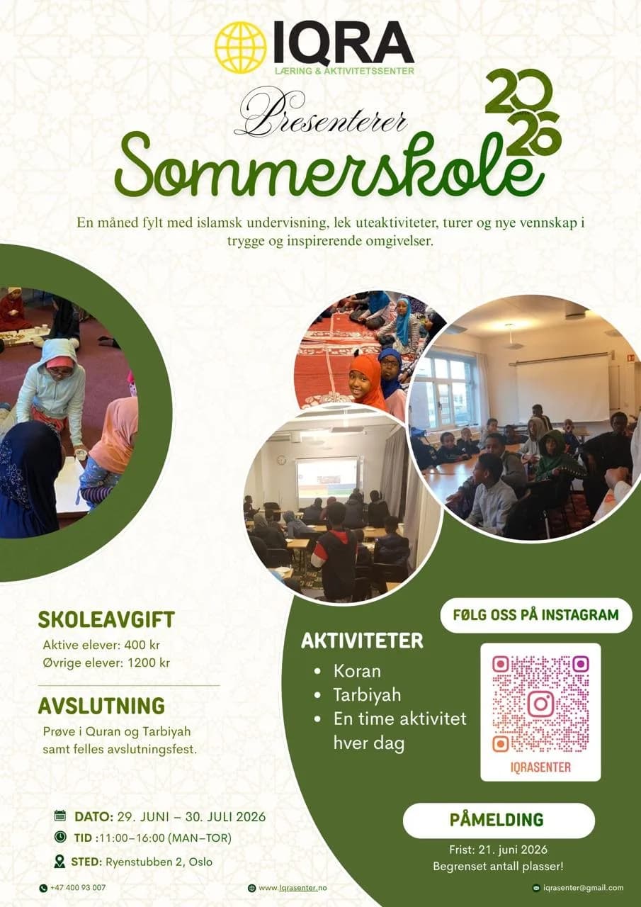 Iqra Sommerskole 2026